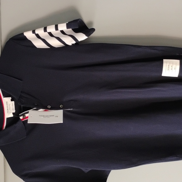 Thom Browne Navy polo - Picture 1 of 4